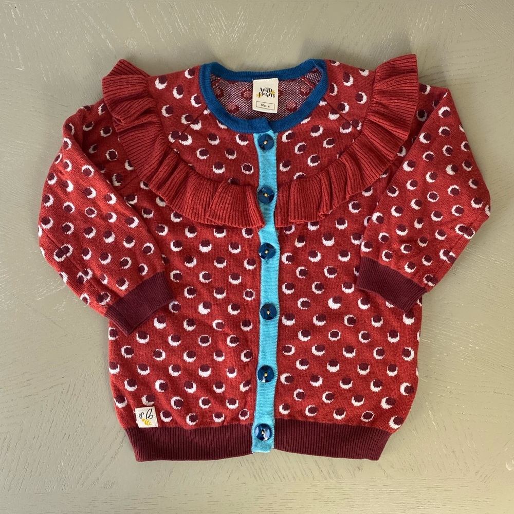 Wildflowers sweater girls no4